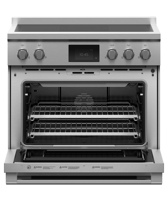 Fisher & Paykel RIV3-365 36" Professional Induction Range – Stainless Steel