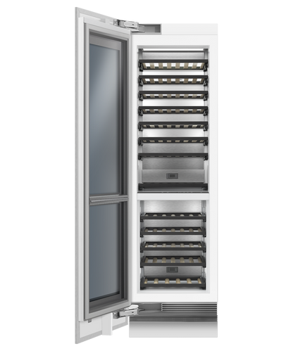 Fisher & Paykel RS2484VL2K1 24″ Series 11 Panel-Ready Integrated Column Wine Cabinet