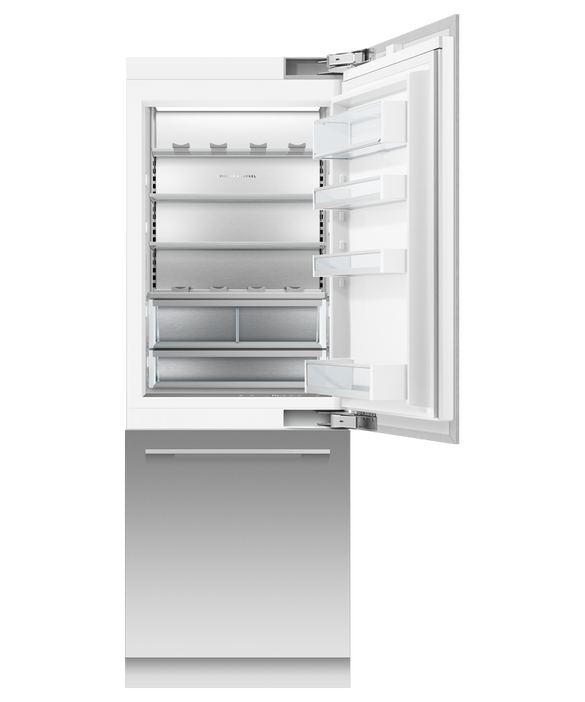 Fisher & Paykel RS2484WRUK1 24" Series 9 Panel-Ready Integrated Refrigerator Freezer with Internal Water and Ice Dispenser