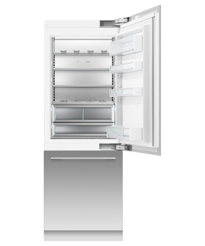 Fisher & Paykel RS2484WRUK1 24" Series 9 Panel-Ready Integrated Refrigerator Freezer with Internal Water and Ice Dispenser