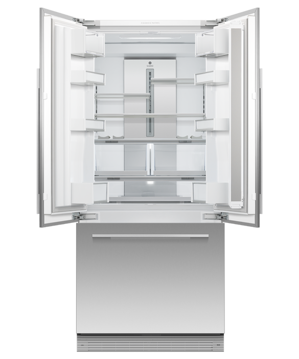 Fisher & Paykel RS32A72J1 32" Series 7 Panel-Ready Integrated French Door Refrigerator Freezer 72" tall