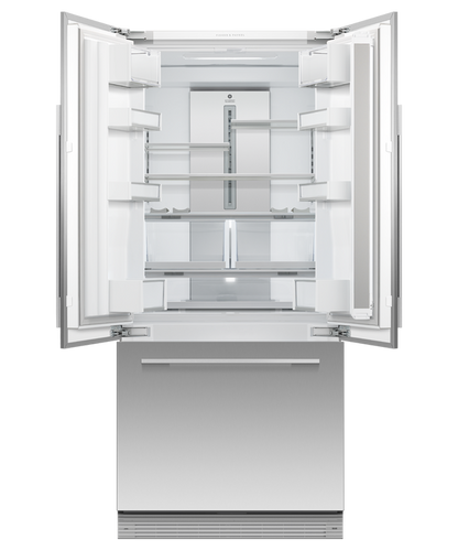 Fisher & Paykel RS32A72J1 32" Series 7 Panel-Ready Integrated French Door Refrigerator Freezer 72" tall