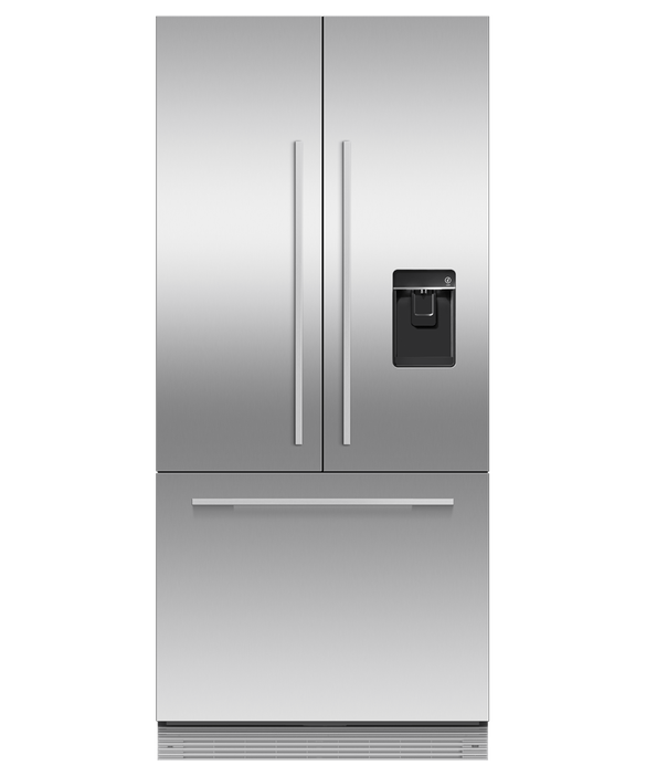 Fisher & Paykel RS32A72U1 32" Series 7 Panel-Ready Integrated French Door Refrigerator Freezer with Ice & Water 72" tall