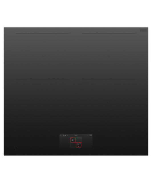 Fisher & Paykel CI244DTTB1 24" Induction Cooktop with 4 Zones & SmartZone - Black Glass