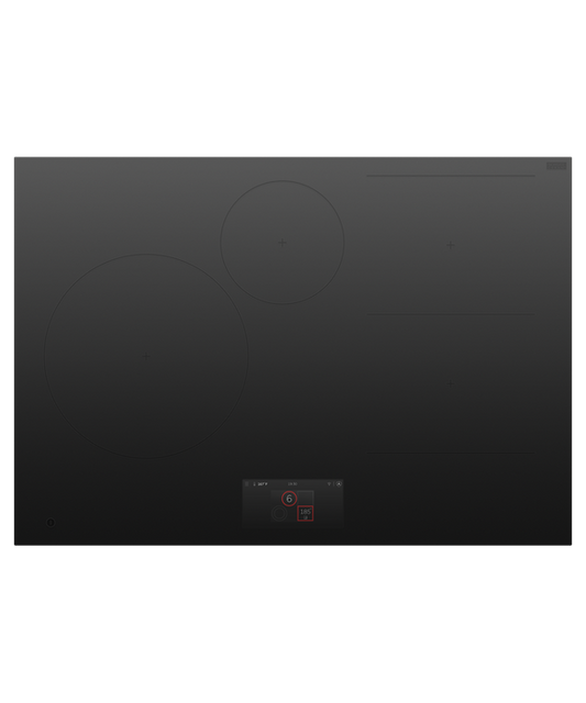 Fisher & Paykel CI304DTTB1 30" Induction Cooktop with 4 Zones & SmartZone - Black Glass