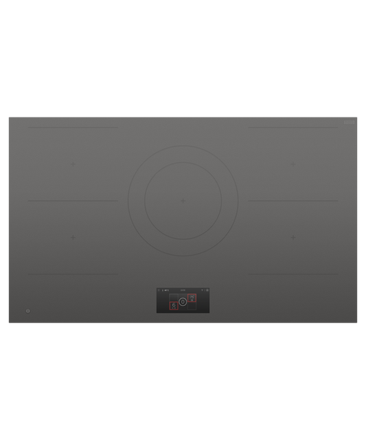 Fisher & Paykel CI365DTTG1 36" Induction Cooktop with 5 Zones & SmartZone - Grey Glass