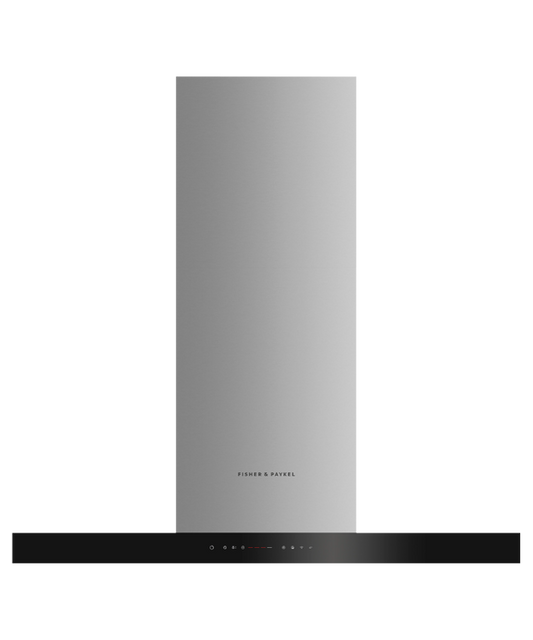 Fisher & Paykel HC36DCXB4 36" Wall Mount Range Hood with 400 CFM & Smart Controls - Stainless Steel & Glass