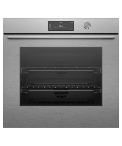 Fisher & Paykel OB30SCPUDX3 30" Series 9 Contemporary Built-In Oven – Silver Glass