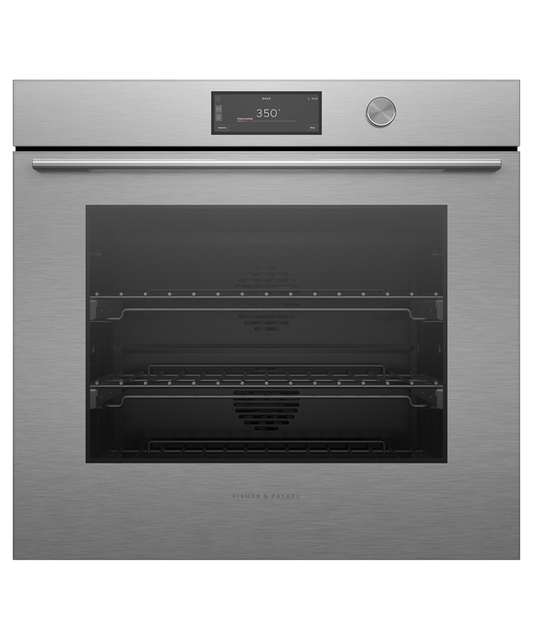Fisher & Paykel OB30SCPUDX3 30" Series 9 Contemporary Built-In Oven – Silver Glass