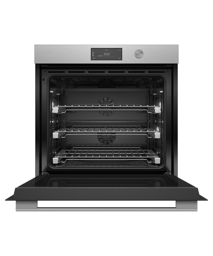 Fisher & Paykel OB30SCPUDX3 30" Series 9 Contemporary Built-In Oven – Silver Glass