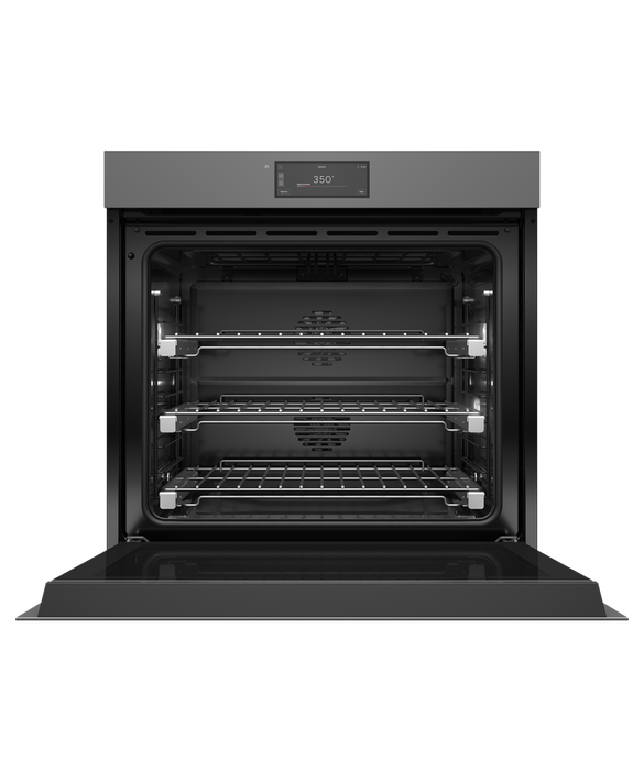 Fisher & Paykel OB30SMPUNG3 30" Series 9 Minimal Handleless Built-In Oven – Graphite