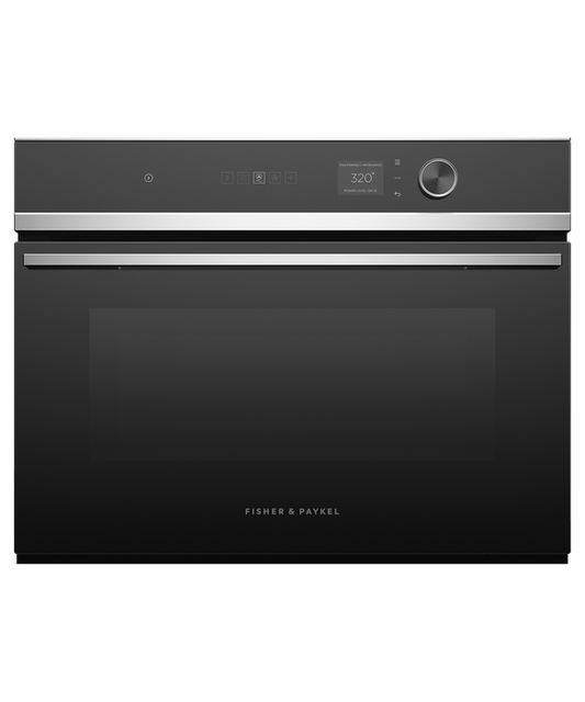 Fisher & Paykel OM24NDLX1 24" Compact Convection Speed Oven - Stainless Steel