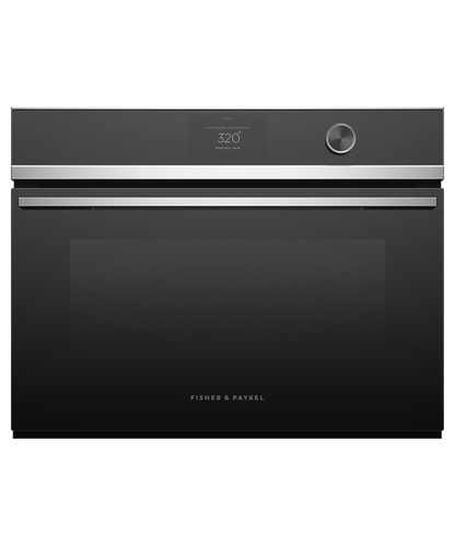 Fisher & Paykel OM24NDTDX1 24" Compact Convection Speed Oven - Stainless Steel