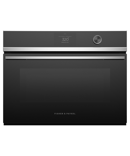 Fisher & Paykel OM24NDTDX1 24" Compact Convection Speed Oven - Stainless Steel