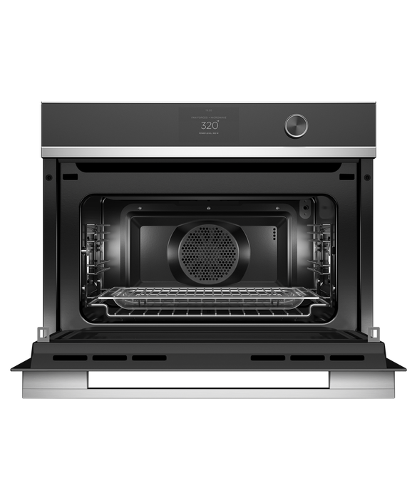 Fisher & Paykel OM24NDTDX1 24" Compact Convection Speed Oven - Stainless Steel