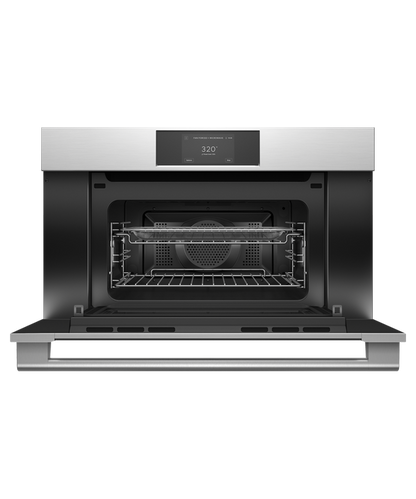 Fisher & Paykel OM30NPTX3 30" Professional Compact Convection Speed Oven - Stainless Steel