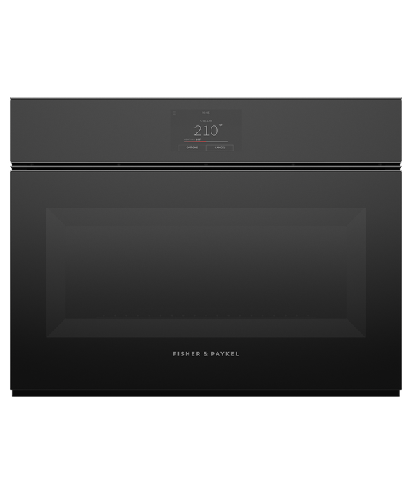 Fisher & Paykel OS24NMTNB1 24" Compact Handleless Steam Oven