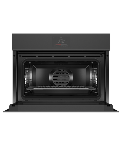Fisher & Paykel OS24NMTNB1 24" Compact Handleless Steam Oven
