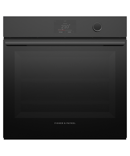 Fisher & Paykel OS24SMTDB1 24" Combination Steam Oven - Black Glass