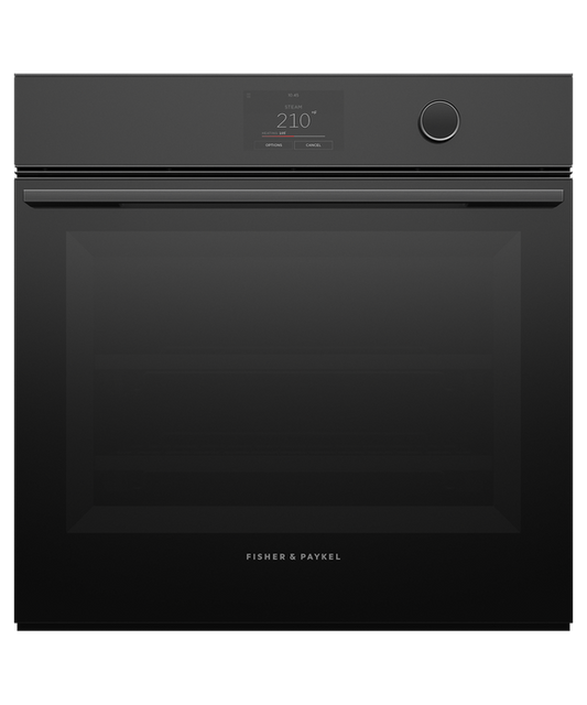 Fisher & Paykel OS24SMTDB1 24" Combination Steam Oven - Black Glass