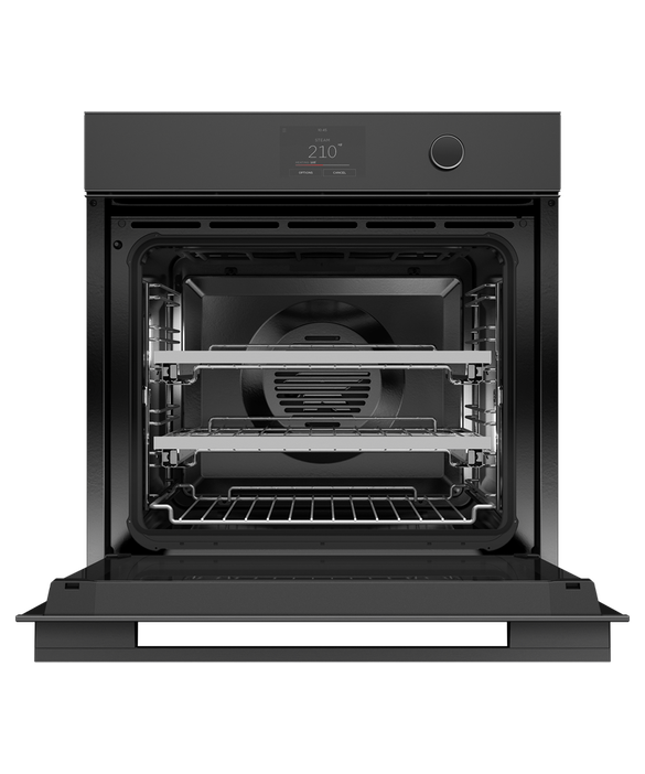 Fisher & Paykel OS24SMTDB1 24" Combination Steam Oven - Black Glass
