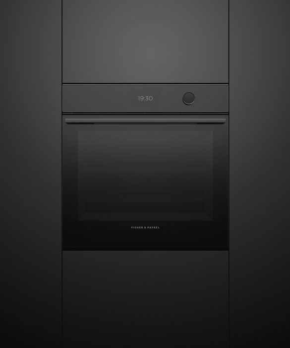Fisher & Paykel OS24SMTDB1 24" Combination Steam Oven - Black Glass