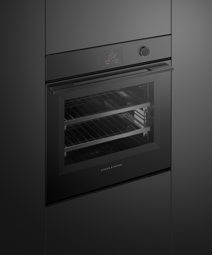 Fisher & Paykel OS24SMTDB1 24" Combination Steam Oven - Black Glass