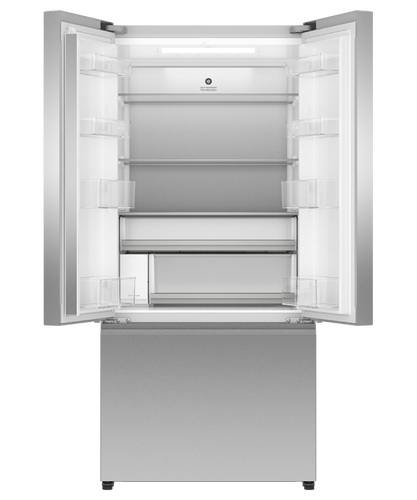 Fisher & Paykel RF178ANUX1 31" Series 7 French Door Refrigerator Freezer with Ice & Water – 18 Cu. Ft. – Stainless Steel