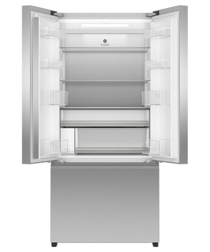 Fisher & Paykel RF178ANUX1 31" Series 7 French Door Refrigerator Freezer with Ice & Water – 18 Cu. Ft. – Stainless Steel