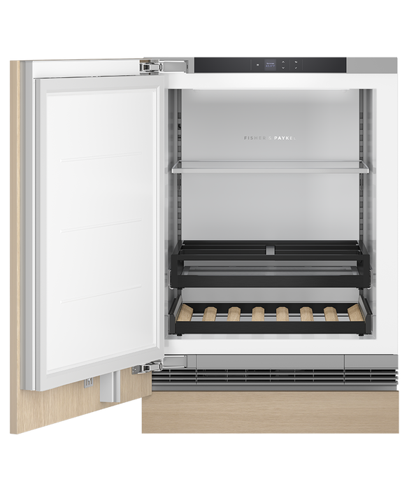 Fisher & Paykel RS2435SBL1 24" Series 9 Panel-Ready Integrated Beverage Center Solid Door