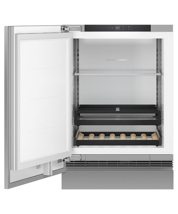 Fisher & Paykel RS2435SBL1 24" Series 9 Panel-Ready Integrated Beverage Center Solid Door