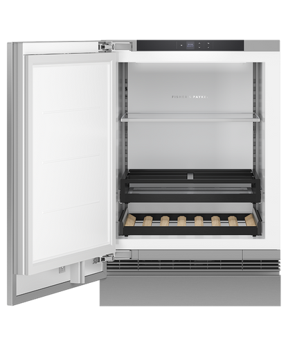 Fisher & Paykel RS2435SBL1 24" Series 9 Panel-Ready Integrated Beverage Center Solid Door