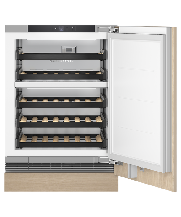 Fisher & Paykel RS2435V2R1 24" Series 9 Panel-Ready Integrated Wine Cabinet Solid Door