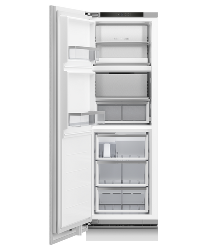 Fisher & Paykel RS2474F3LJ1 24" Series 9 Panel-Ready Integrated Triple Zone Freezer 74" tall