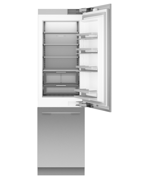 Fisher & Paykel RS2484WRUE1 24" Series 11 Integrated Refrigerator Freezer with Internal Water and Ice Dispenser