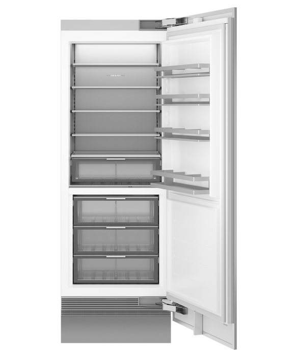 Fisher & Paykel RS3084SRHE1 30" Series 11 Panel-Ready Integrated Column Refrigerator with Internal Water Dispenser