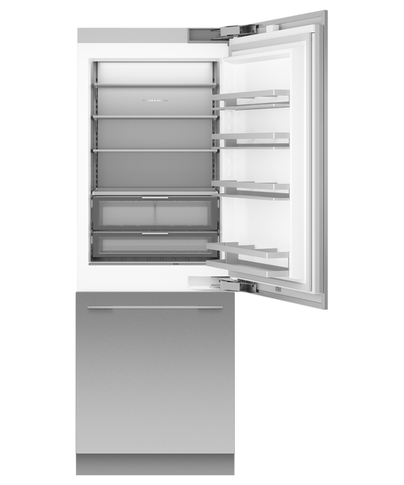 Fisher & Paykel RS3084WRUE1 30" Series 11 Integrated Refrigerator Freezer with Internal Water and Ice Dispenser