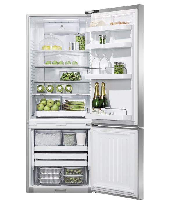 Fisher & Paykel RF135BDRUX4 N 25" Series 7 13.5 cu ft Bottom Freezer Refrigerator