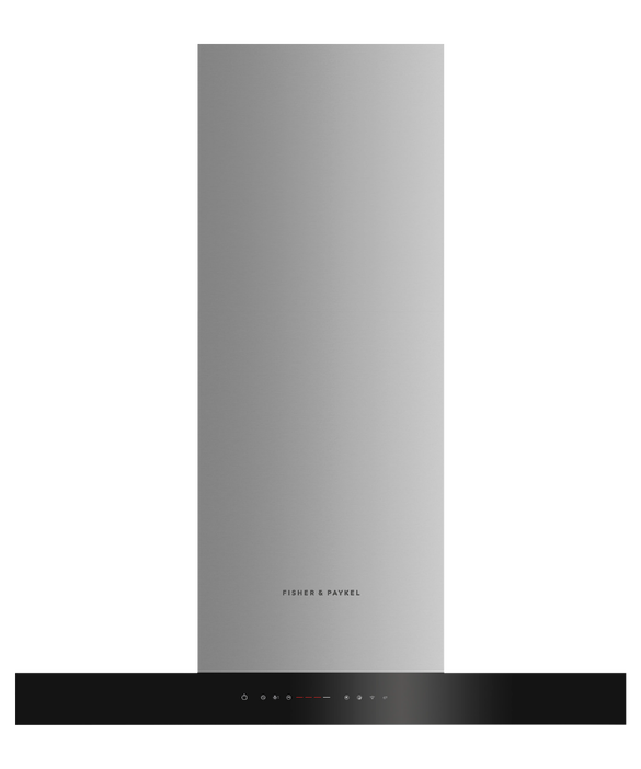 Fisher & Paykel HC30DCXB4 30" Wall Mount Range Hood with 400 CFM & Smart Controls - Stainless Steel & Glass