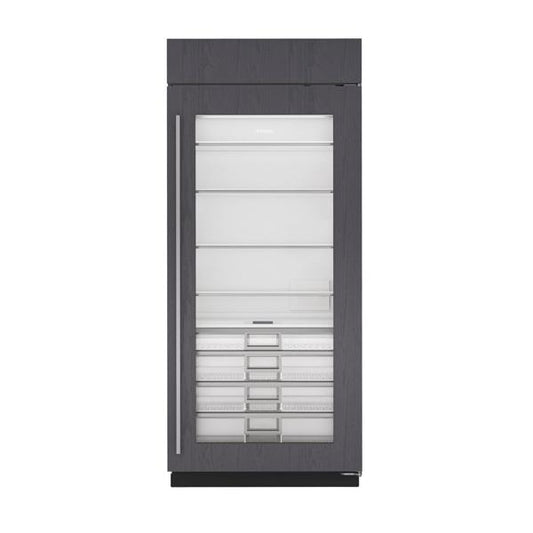 CL3650RG/O – Built-In 36" Column Refrigerator with Glass Door