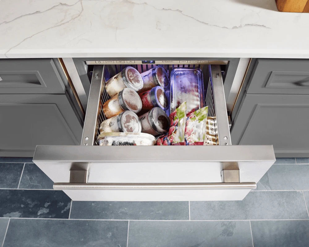 True TUF-24D-SS-C 24" Undercounter Freezer Drawers – Stainless Steel