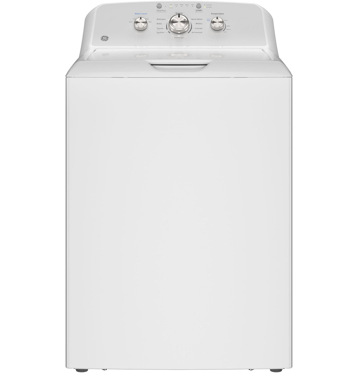 GE® 4.3 cu. ft. Capacity Washer with Stainless Steel Basket,Cold Plus and Water Level Control