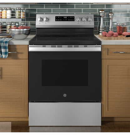 GE ENERGY STAR® GRF500PVSS 30" Electric Freestanding Range