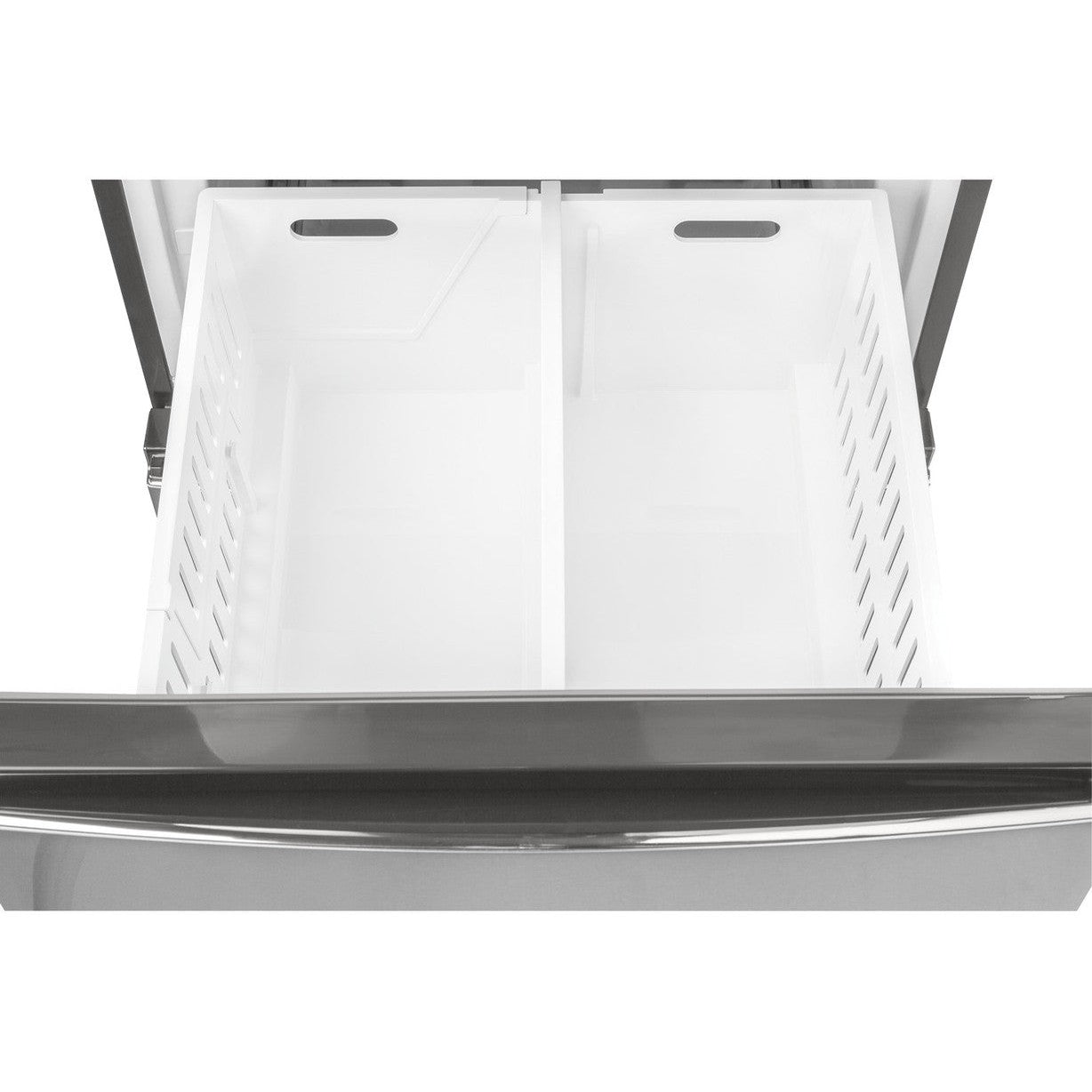 GE GLE12HSPSS 24" Counter-Depth Bottom-Freezer Refrigerator – Stainless Steel