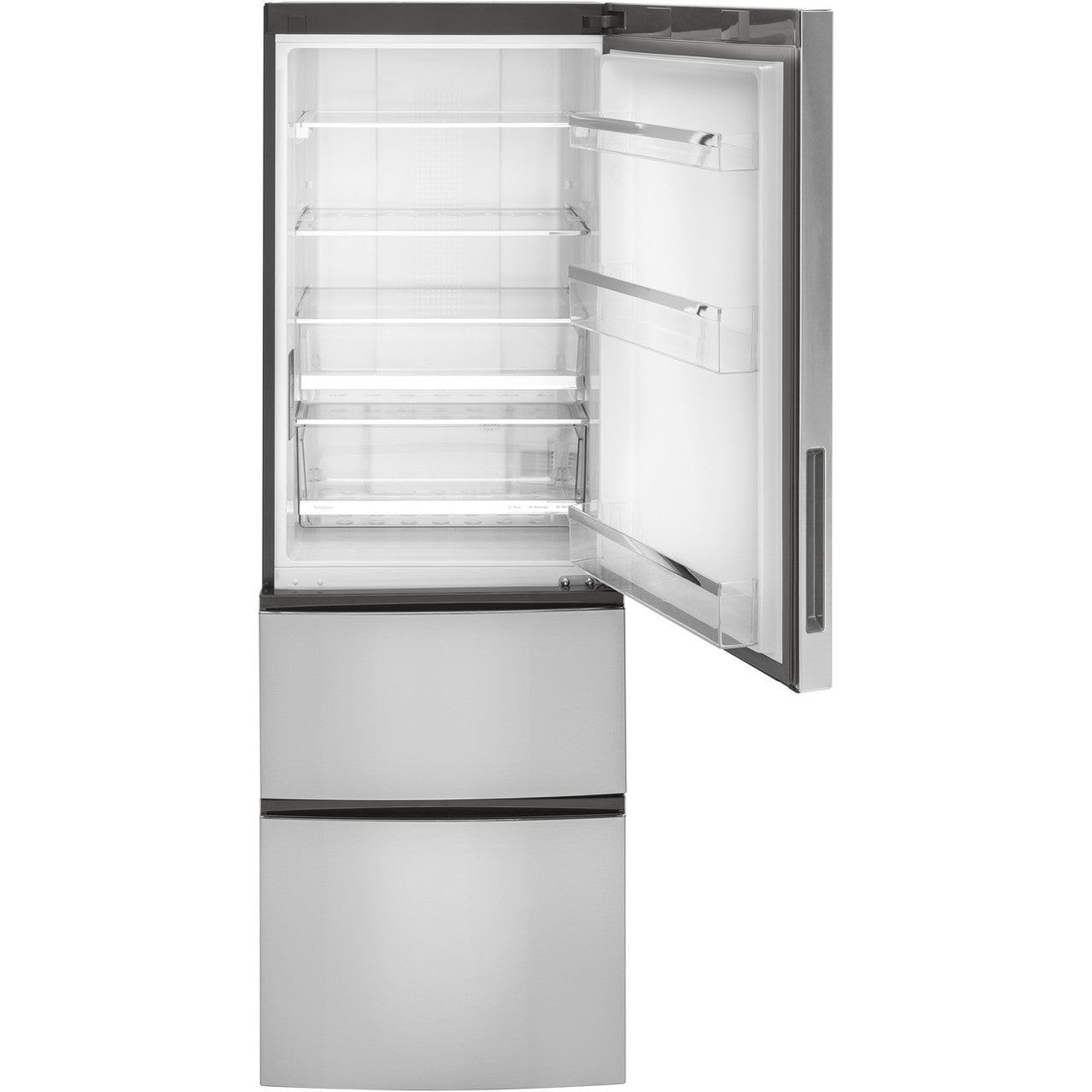 GE GLE12HSPSS 24" Counter-Depth Bottom-Freezer Refrigerator – Stainless Steel
