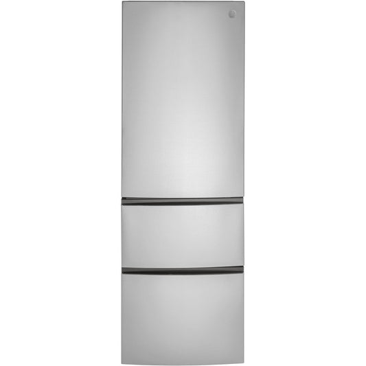 GE GLE12HSPSS 24" Counter-Depth Bottom-Freezer Refrigerator – Stainless Steel