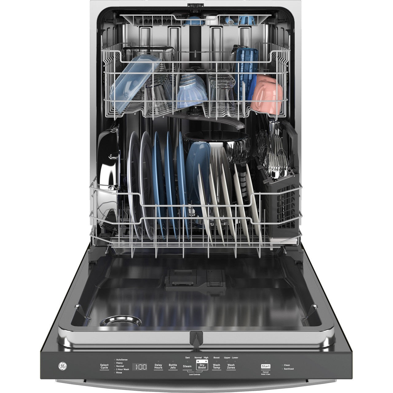 GE ENERGY STAR GDT670SYVFS Top Control with Stainless Steel Interior Dishwasher with Sanitize Cycle