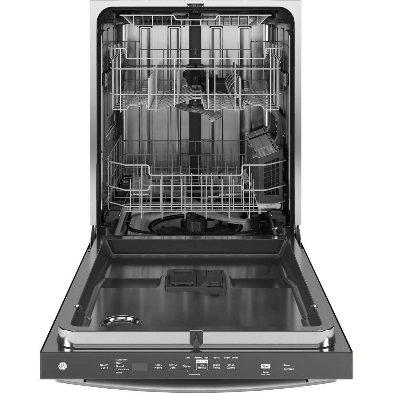 GE ENERGY STAR GDT670SYVFS Top Control with Stainless Steel Interior Dishwasher with Sanitize Cycle