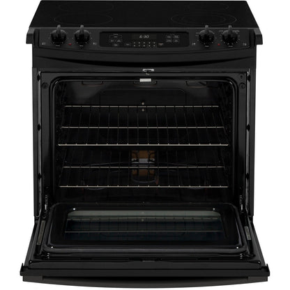 GE JD630DTBB 30" Drop-In Electric Range 4.4 Cu. Ft. – Black
