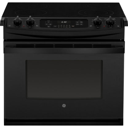 GE JD630DTBB 30" Drop-In Electric Range 4.4 Cu. Ft. – Black